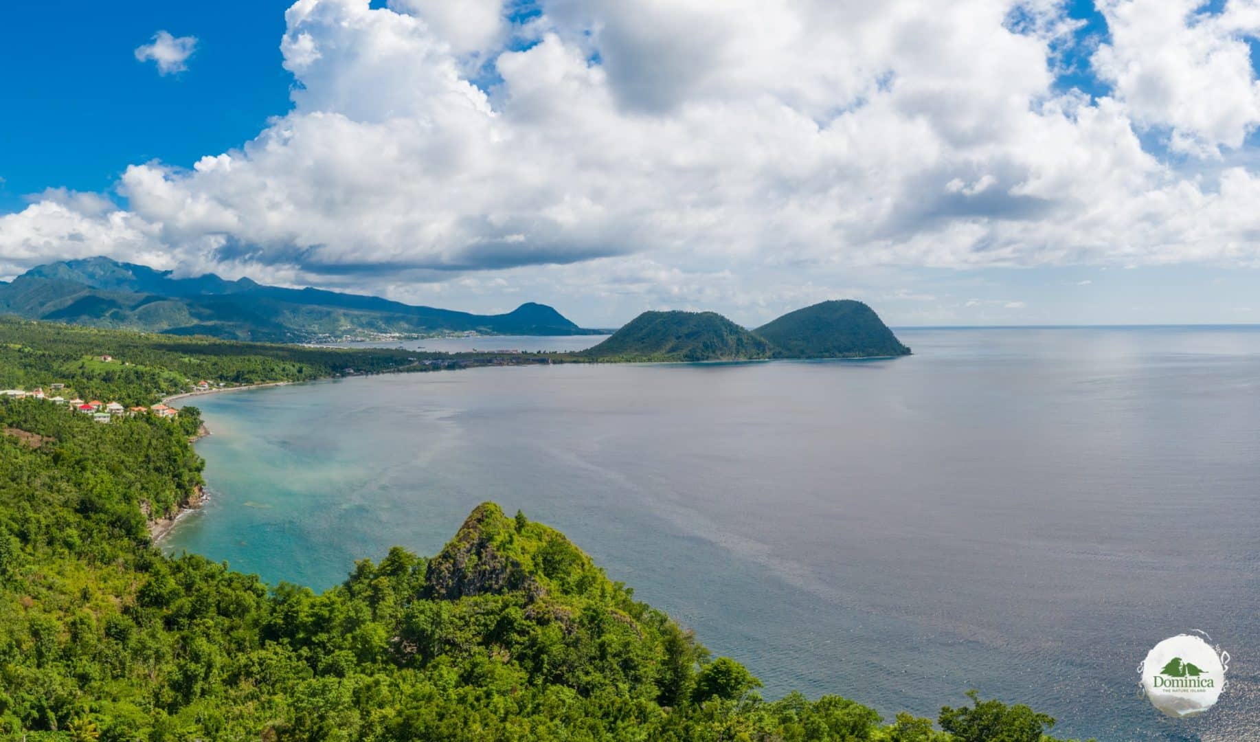 Cabrits view 加勒比视图 多米尼克介绍 自然景观 Dominica, the Nature Island in Caribbean 加勒比的天然之岛