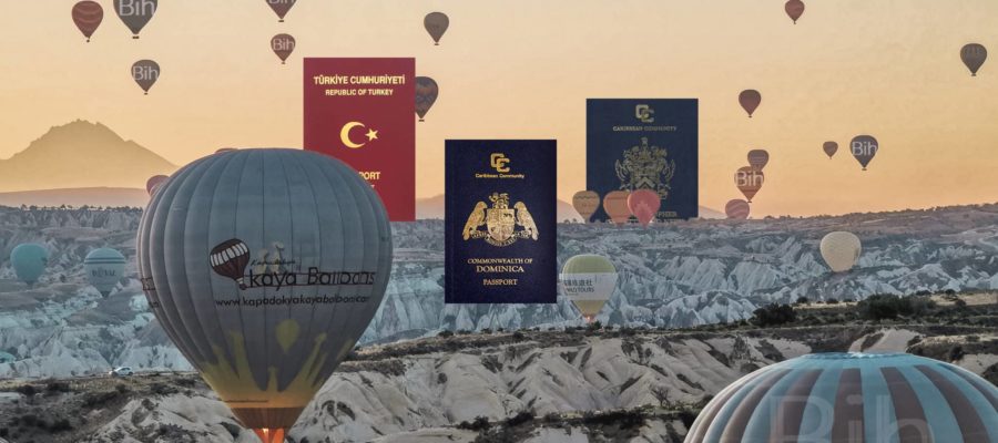 圣基茨 多米尼克 土耳其 要多少钱？三个最强一步到位护照 成本 投资 捐款 买房 取得身份 国籍优势完整比较